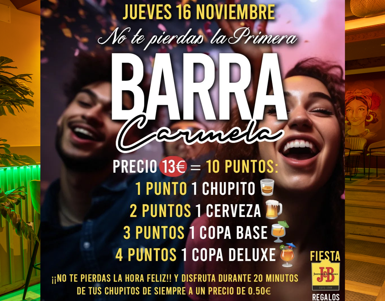 El mejor tardeo en Salamanca lo encontrarás en CARMELA Premium Bar