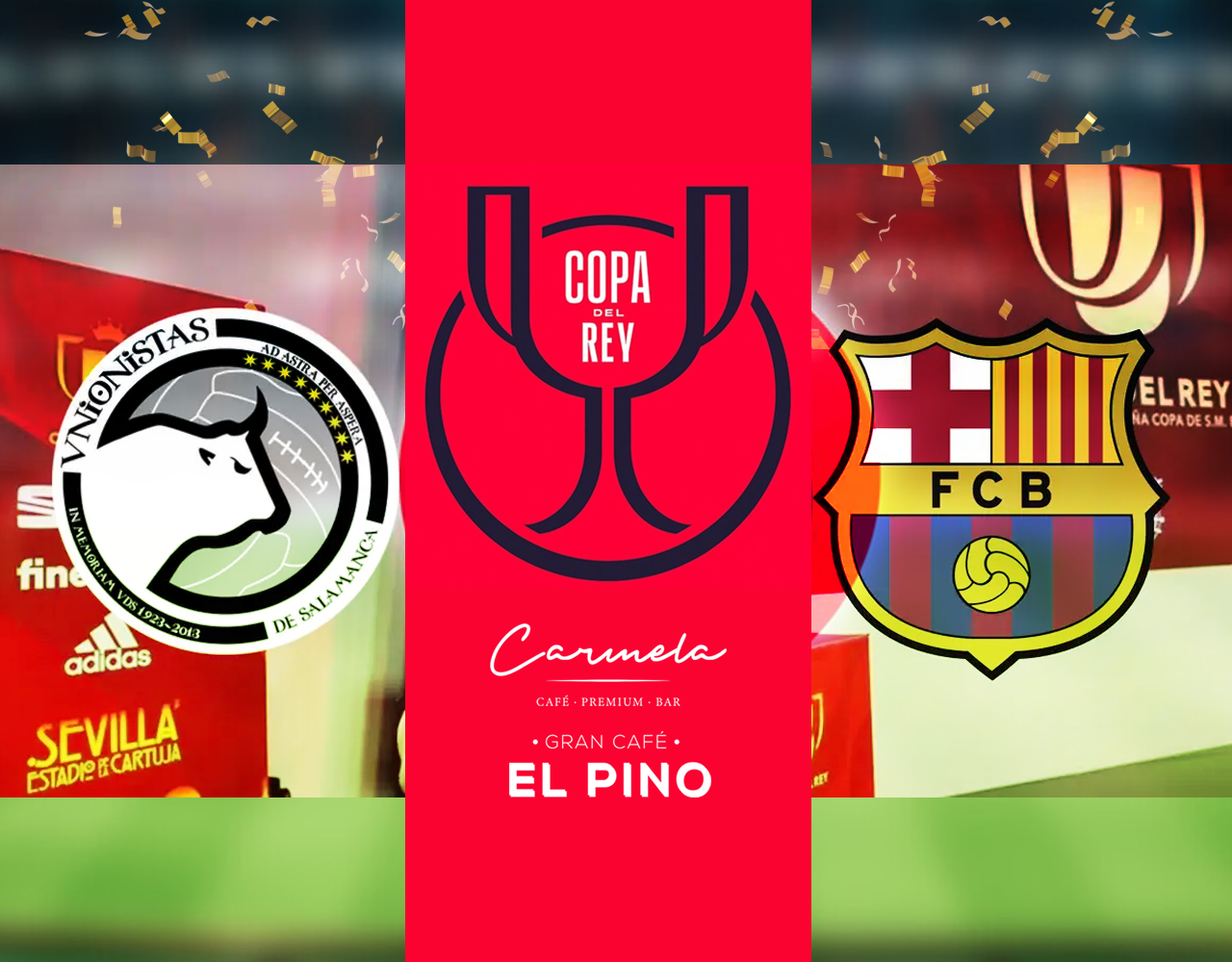 La Copa del Rey en Salamanca / CARMELA y EL PINO